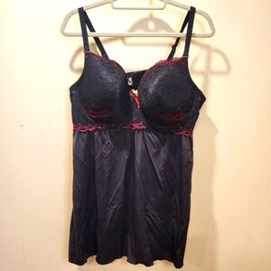 Black baby doll plus size 3X